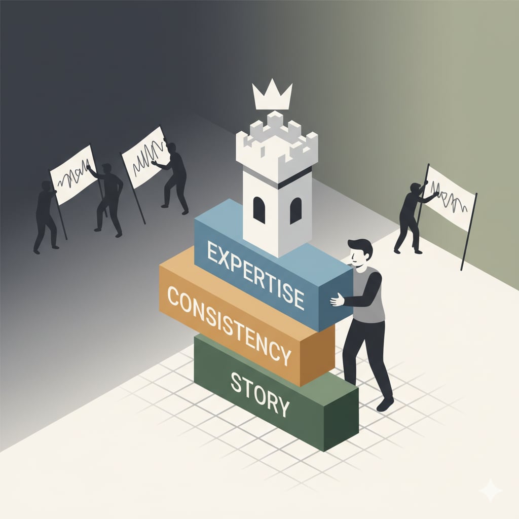 Your Brand Is Your Only Moat: Why the Best Marketing in the World Can't Save a Forgettable Business