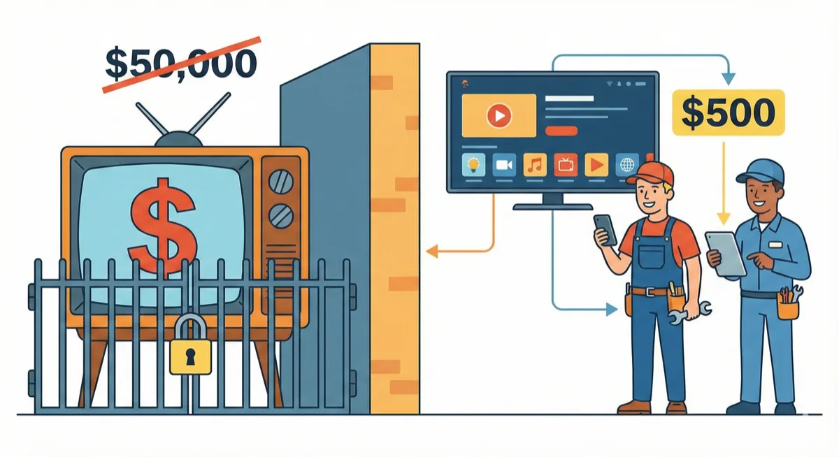 AI search transforming local service marketing visualization